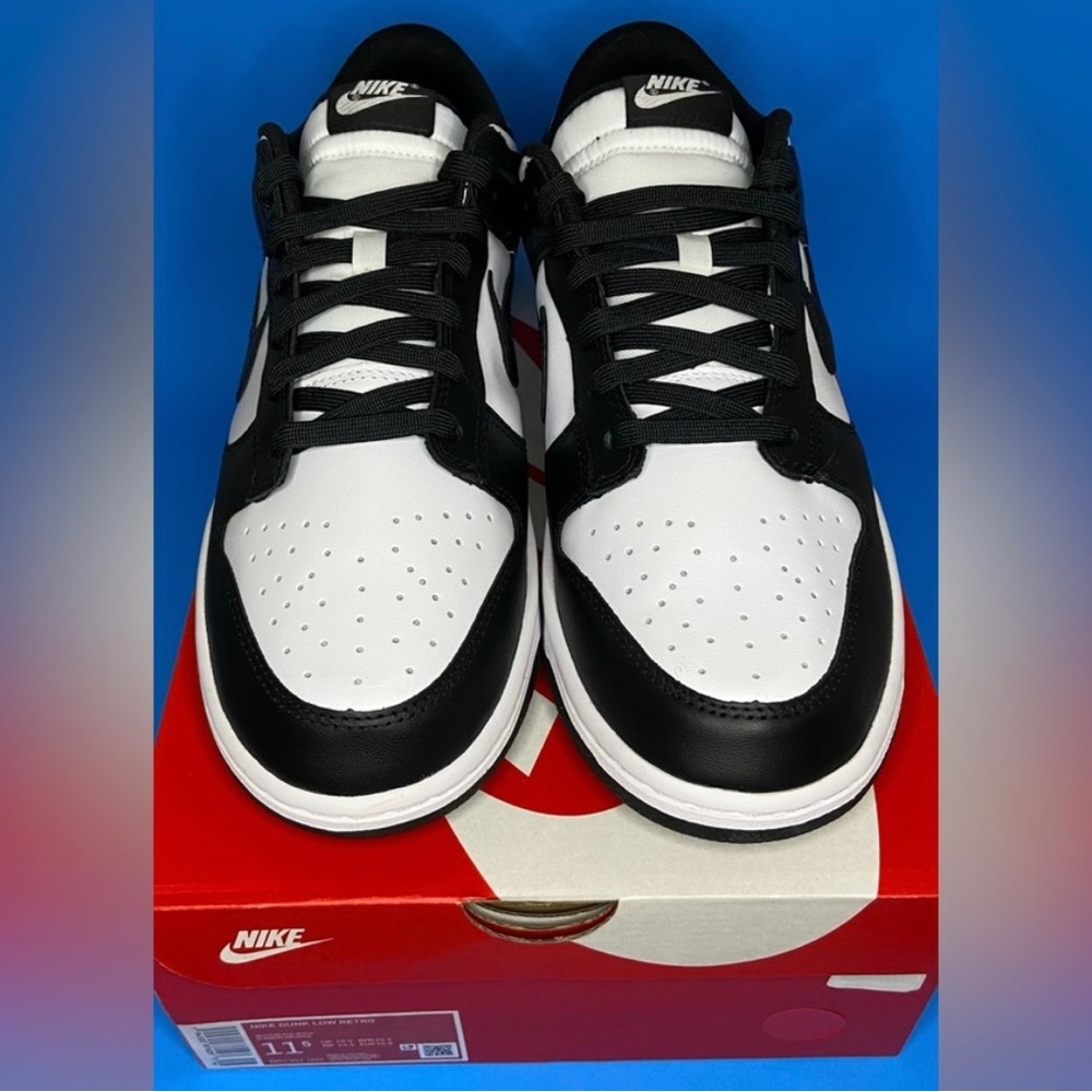 Nike Dunk Low Retro Pandas Size 11.5 - Nwt - image 4